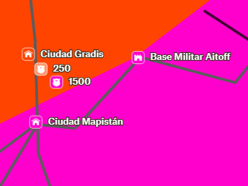 BATALLA DE CIUDAD GRADIS
Gradis gana y esta cerca de conquistar la ciudad