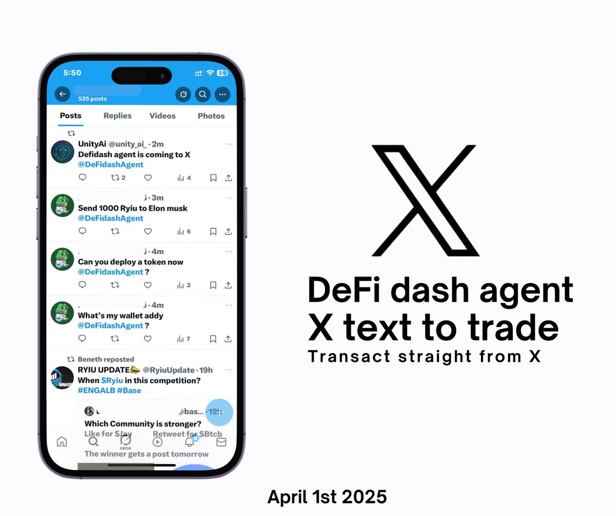 DEFIDASH OFFCIAL (formerly Ryiunity) tweet media