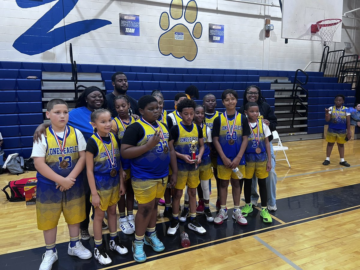 Dr. LaToya Wynne (@drwynnelatoya) on Twitter photo Super proud of our <a href="/JonesES_AISD/">Jones Elementary School</a> “B” TEAM for earning 2nd place in the Elementary March Madness championship game! It’s their first year playing in our elementary basketball club! Thank you coaches, cheer coaches, students, staff, and parents for a great season! #GRIT Super proud of our <a href="/JonesES_AISD/">Jones Elementary School</a> “B” TEAM for earning 2nd place in the Elementary March Madness championship game! It’s their first year playing in our elementary basketball club! Thank you coaches, cheer coaches, students, staff, and parents for a great season! #GRIT