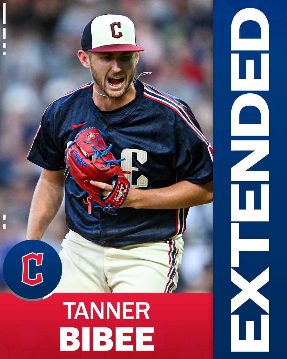 RHP Tanner Bibee and the Guardians are in agreement on a five-year contract extension through 2029, with a club option for 2030.