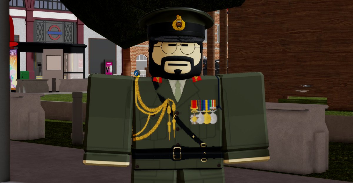 The Prince of Wales walking through the streets of Westbridge today.