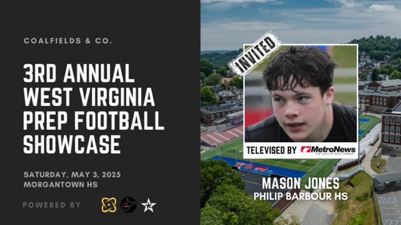 Mason Jones (@mas_j10) on Twitter photo Thanks for the invite!!! <a href="/CoalfieldsCo/">Coalfields & Co.</a> <a href="/CoachNick56/">Nick Mayle</a> <a href="/FootballPbhs/">PBHSFootball</a> <a href="/elijah_matlick/">Elijah Matlick</a> <a href="/MalachiCross74/">Malachi Cross</a> Thanks for the invite!!! <a href="/CoalfieldsCo/">Coalfields & Co.</a> <a href="/CoachNick56/">Nick Mayle</a> <a href="/FootballPbhs/">PBHSFootball</a> <a href="/elijah_matlick/">Elijah Matlick</a> <a href="/MalachiCross74/">Malachi Cross</a>