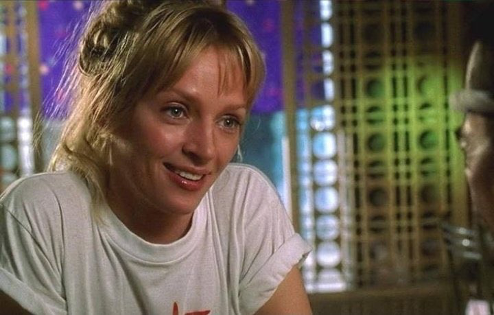 TheCinesthetic's tweet image. uma thurman in kill bill vol. 1 (2003) // maya hawke in stranger things (2019)