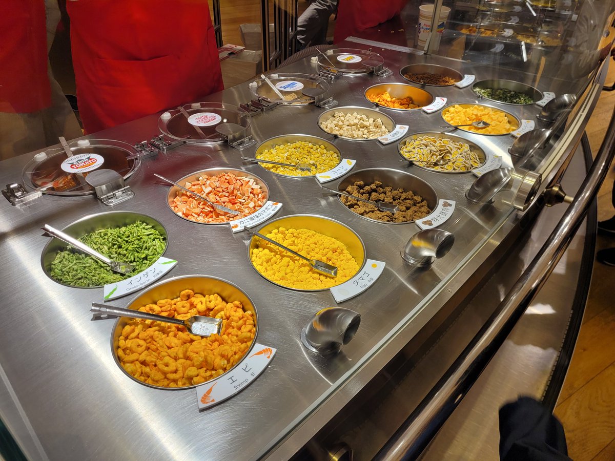 Revy_C's tweet image. Japan Day 8

Making my own Cup Noodle at Yokohama, Kirby Cafe, and doing that thing I see in anime where I split a roasted sweet potato with my crush and we eat it during a cold night together only instead of at a park it's my hotel room and instead of my crush it's just me.