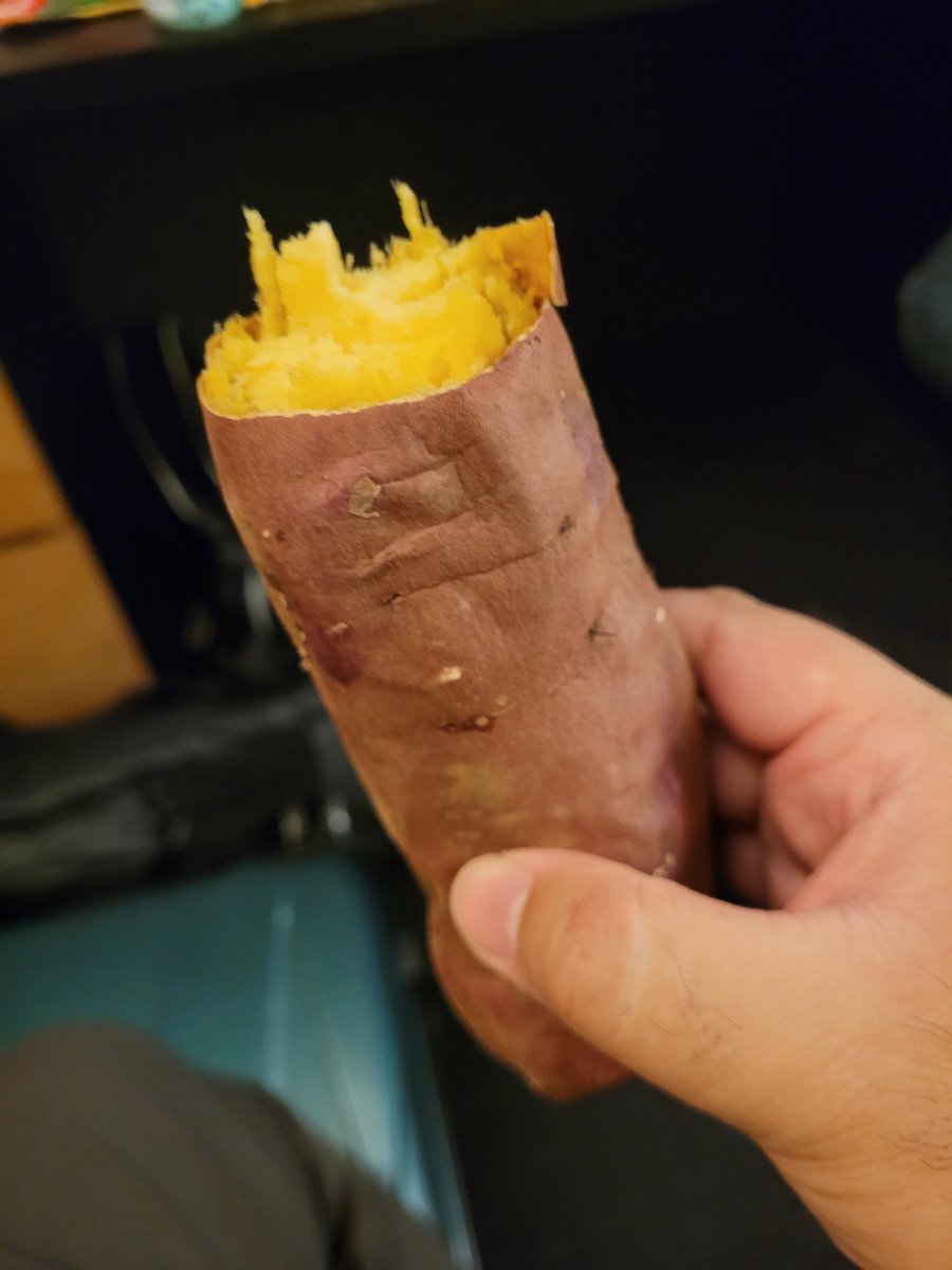 Revy_C's tweet image. Japan Day 8

Making my own Cup Noodle at Yokohama, Kirby Cafe, and doing that thing I see in anime where I split a roasted sweet potato with my crush and we eat it during a cold night together only instead of at a park it's my hotel room and instead of my crush it's just me.