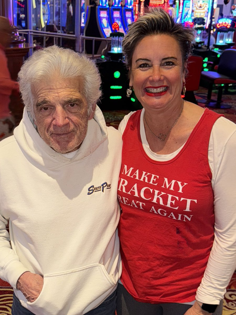 It’s always great to see <a href="/JimmyVaccaro/">Jimmy Vaccaro</a> during March Madness <a href="/southpointlv/">South Point Hotel</a>!