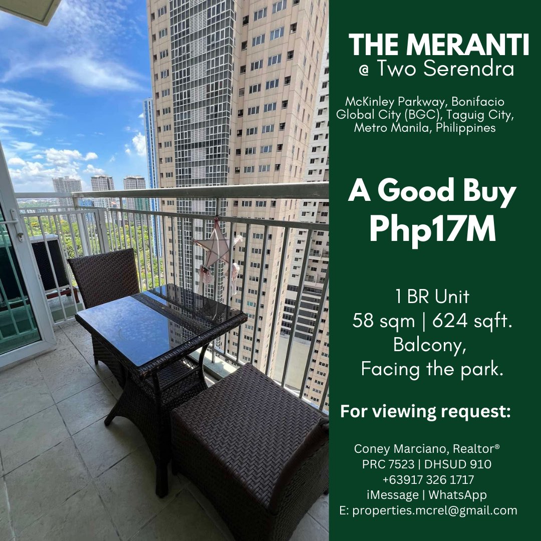 McrelProperties's tweet photo. Book an appointment today!

CONEY MARCIANO, Realtor®
PRC 7523 | DHSUD 910 I IRM 61327607
C: 0917 326 1717 WhatsApp
E: c.marciano7523@gmail.com https://t.co/EmtbPV3wWv