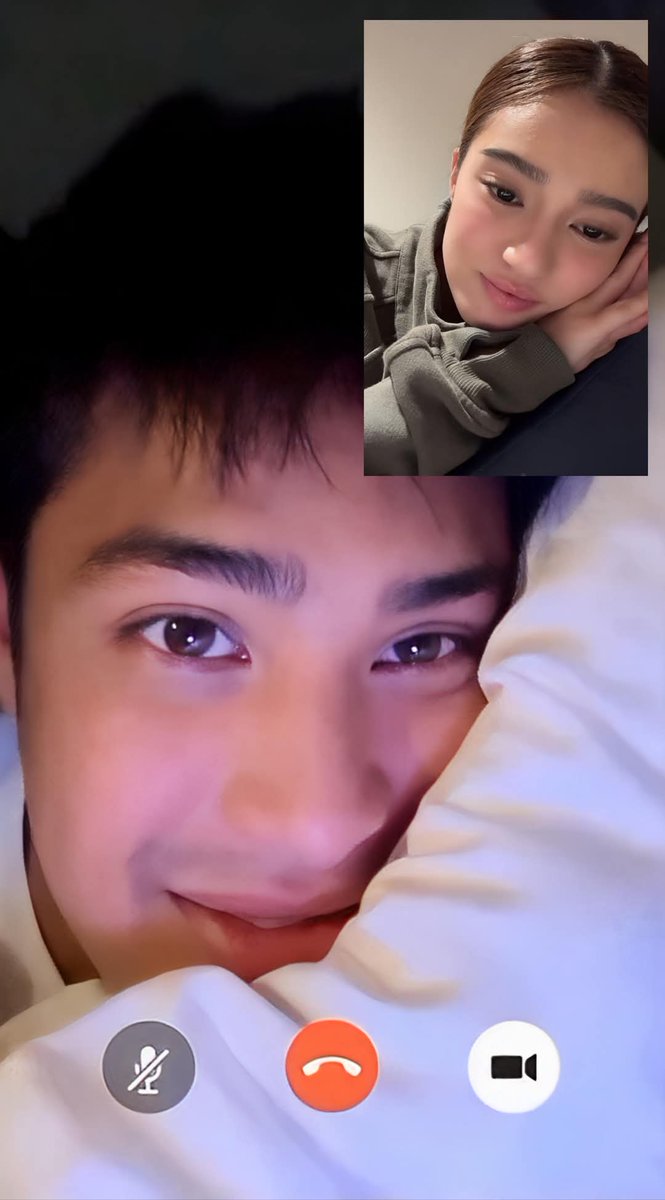 Ganto pala view ng #DonBelle kapag magka-call sila HAHAHAHAHA 😩