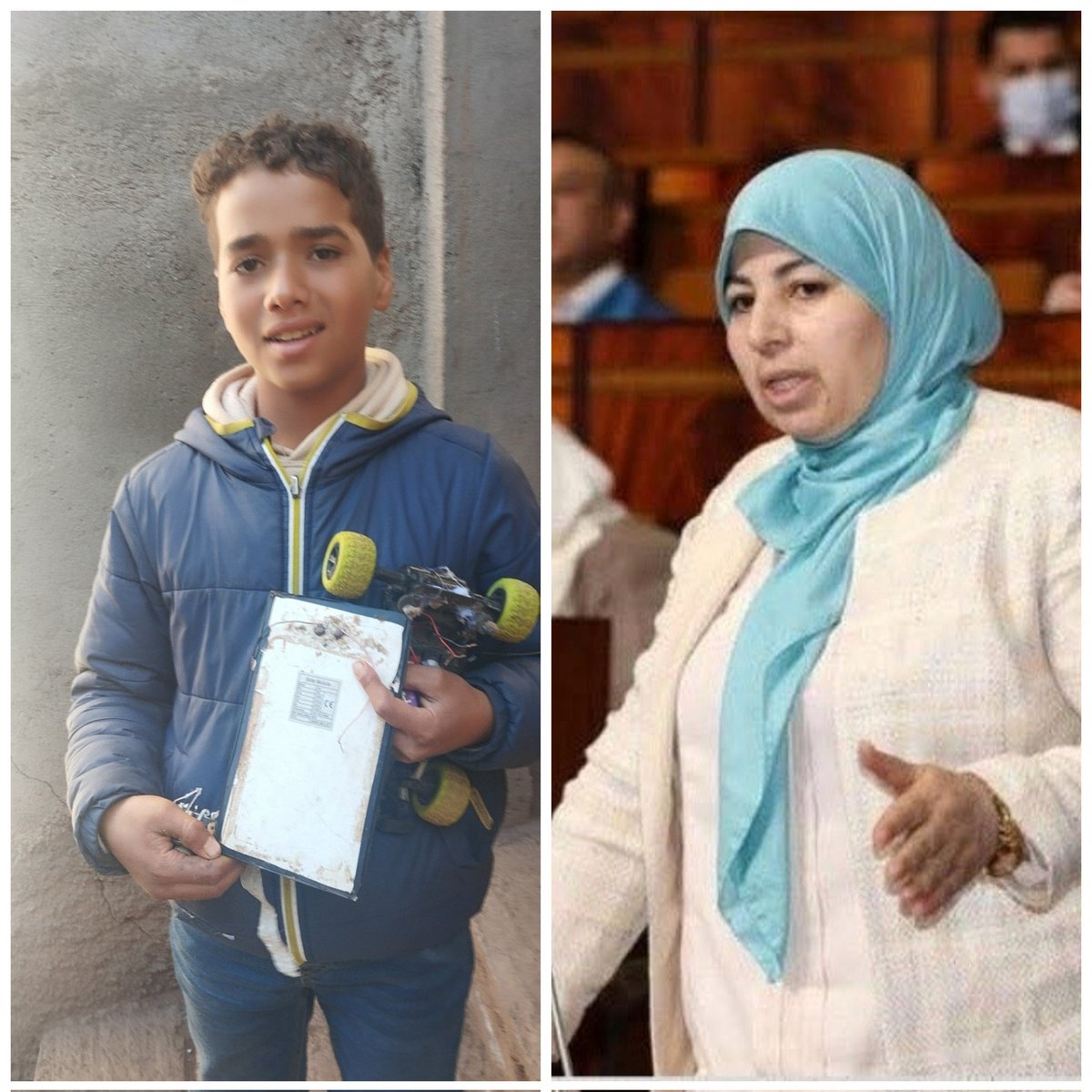 دعم المواهب الشابة

البرلمانية الكوط تطالب الحكومة باحتضان ودعم التلميذ الموهوب أمين خياش من إقليم الحوز، مؤكدة على أهمية تشجيع الإبداع والابتكار لدى الشباب. #دعم_المواهب #المغرب