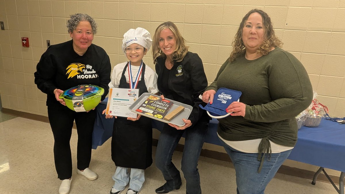 Dr. Katie McCluskey (@kmccluskey4) on Twitter photo First place in the future chef contest goes to Ava! Her chicken with mango salsa and rice was AMAZING! She can cook for me any day!!💙<a href="/BensenvilleD2/">Bensenville Dist 2</a> First place in the future chef contest goes to Ava! Her chicken with mango salsa and rice was AMAZING! She can cook for me any day!!💙<a href="/BensenvilleD2/">Bensenville Dist 2</a>