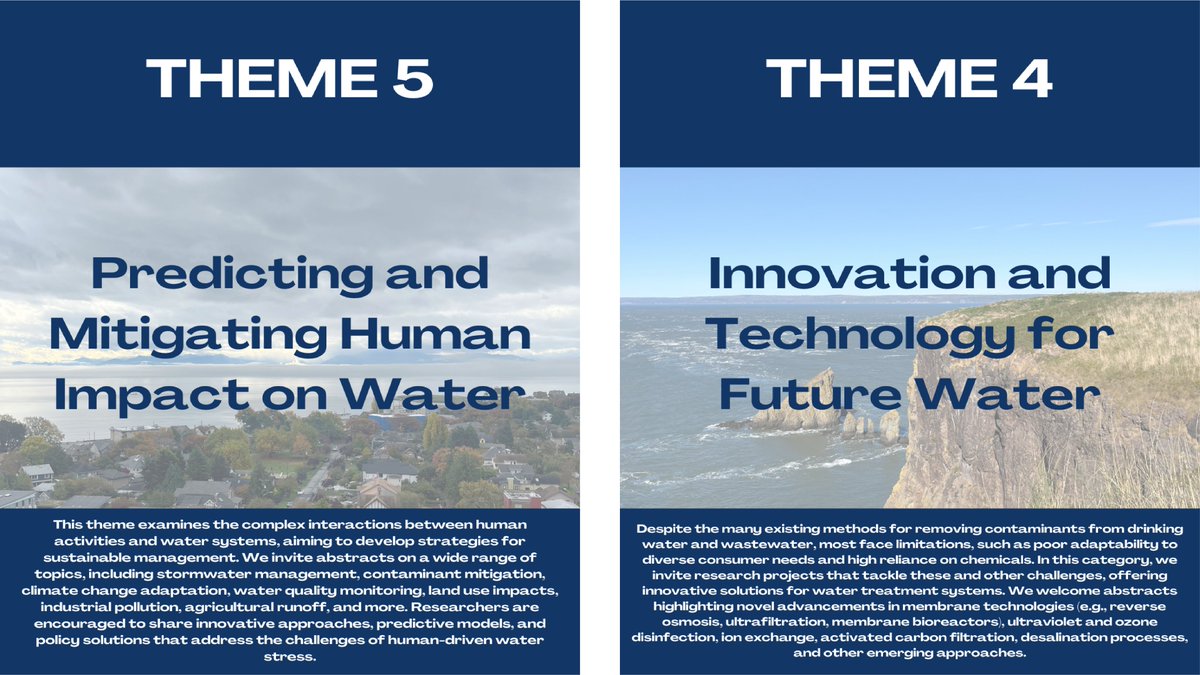 Water and Environment Student Talks Conference tweet media