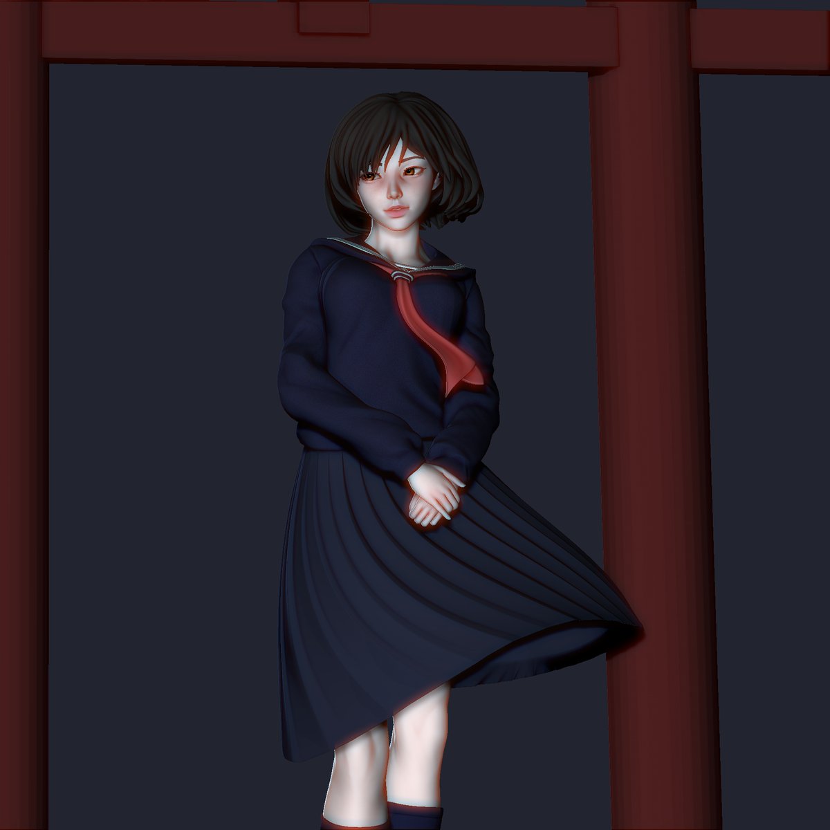 Silent Hill F Hinako Fan art Wip!   

I really love Silent Hill and survival horror games. I wish I had more time to create fan art inspired by these games.

#3DCG #3dart #SILENTHILLf #silenthill #silenthill2 #3dmodeling