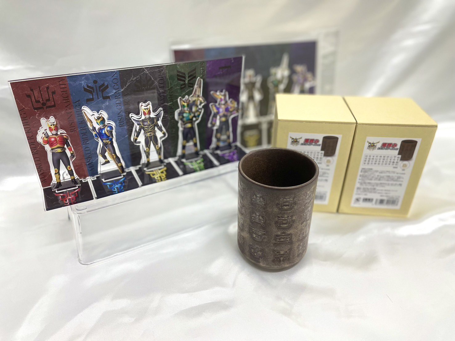 仮面ライダークウガ 超クウガ展 ジオラマアクリルスタンド 4種