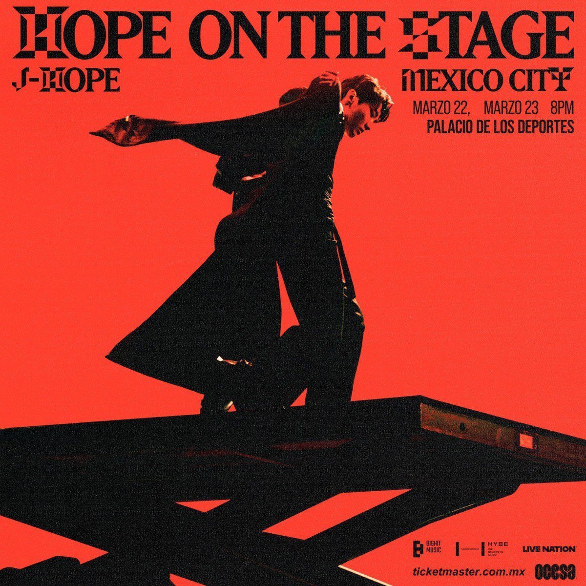 — ARMY, AUMENTEMOS LAS TENDENCIAS POR HOSEOK ‼️💜

HOPE ON THE STAGE IN MEXICO 
J-HOPE MEXICO ES TU CASA
#HOPE_ON_THE_STAGE_TOUR_CDMX
#HOS_TOUR_CDMX #HOS_TOUR_MEXICO_D1
