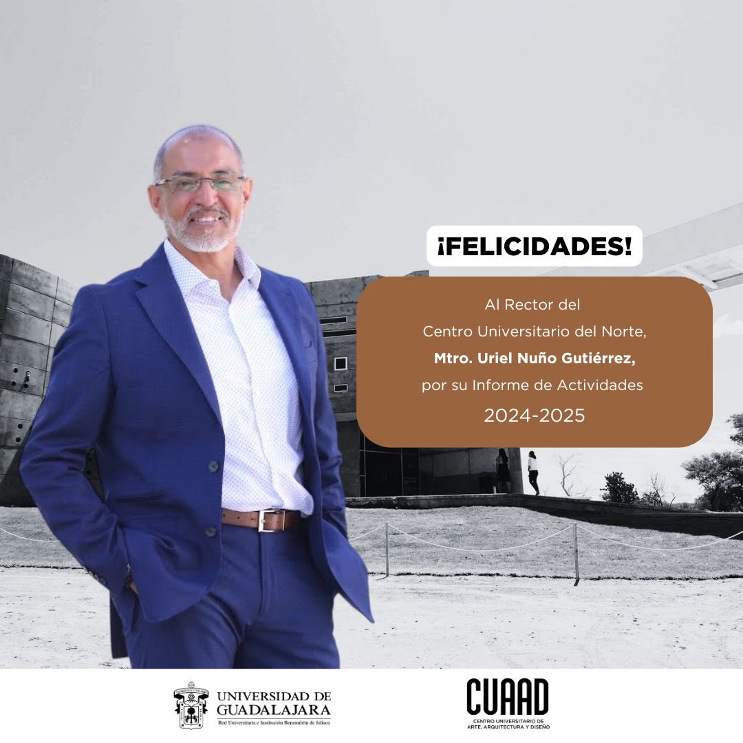 Enhorabuena, Mtro. Uriel Nuño y a universitarios del <a href="/cunorte_udg/">CUNorte</a> por su compromiso con los pueblos originarios y por los diversos proyectos de vinculación en el Norte de Jalisco. 👏🏼