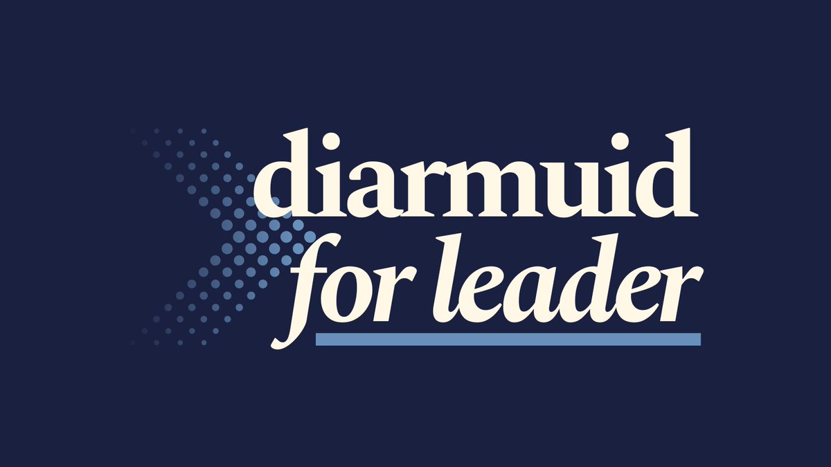 The Cathaoirleach has announced that I have recieved the three nominations required to run for Leader of Fianna Fáil.

I know we can do great things again. It's a matter of trust.