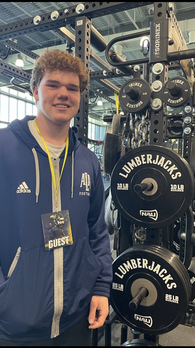 Chase Grohman (@chasegrohman) on Twitter photo After a great conversation with <a href="/CoachB_Larson/">Bryan Larson</a>, I’m grateful to receive my first D1 offer from <a href="/NAU_Football/">NAU Football</a>. Thank you to the coaching staff for believing in me. <a href="/Coachbwright4/">Brian Wright</a> <a href="/TimRoschmann/">Tim Roschmann</a> Go Jacks! 🪓
#RaiseTheFlag | #BigSkyFB
#ALAGNEagles | #Sophomore
<a href="/TyDetmer14/">Ty Detmer</a> After a great conversation with <a href="/CoachB_Larson/">Bryan Larson</a>, I’m grateful to receive my first D1 offer from <a href="/NAU_Football/">NAU Football</a>. Thank you to the coaching staff for believing in me. <a href="/Coachbwright4/">Brian Wright</a> <a href="/TimRoschmann/">Tim Roschmann</a> Go Jacks! 🪓
#RaiseTheFlag | #BigSkyFB
#ALAGNEagles | #Sophomore
<a href="/TyDetmer14/">Ty Detmer</a>