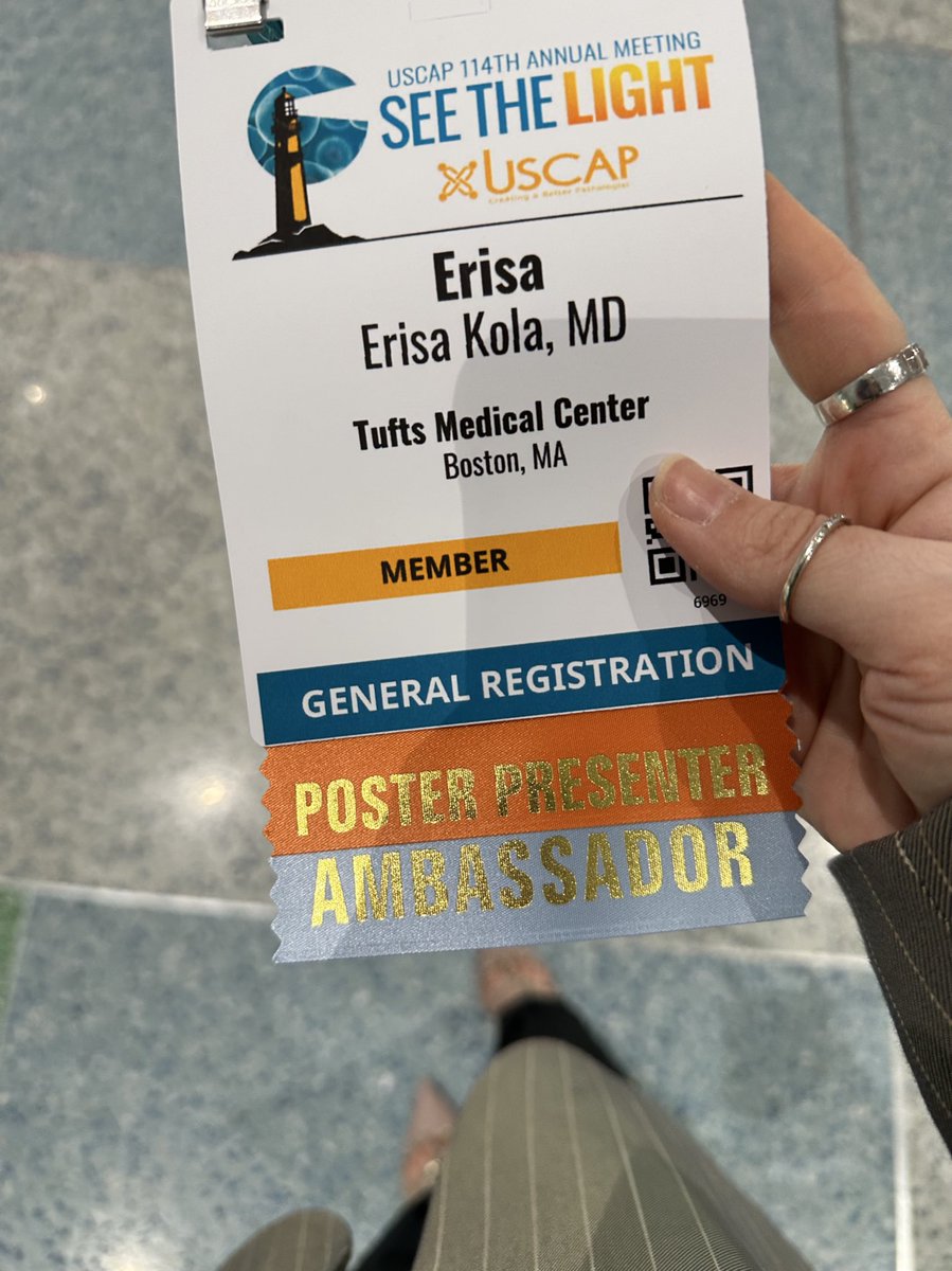 erisadoc's tweet photo. Hello USCAP 2025! https://t.co/5fQI7lroxF