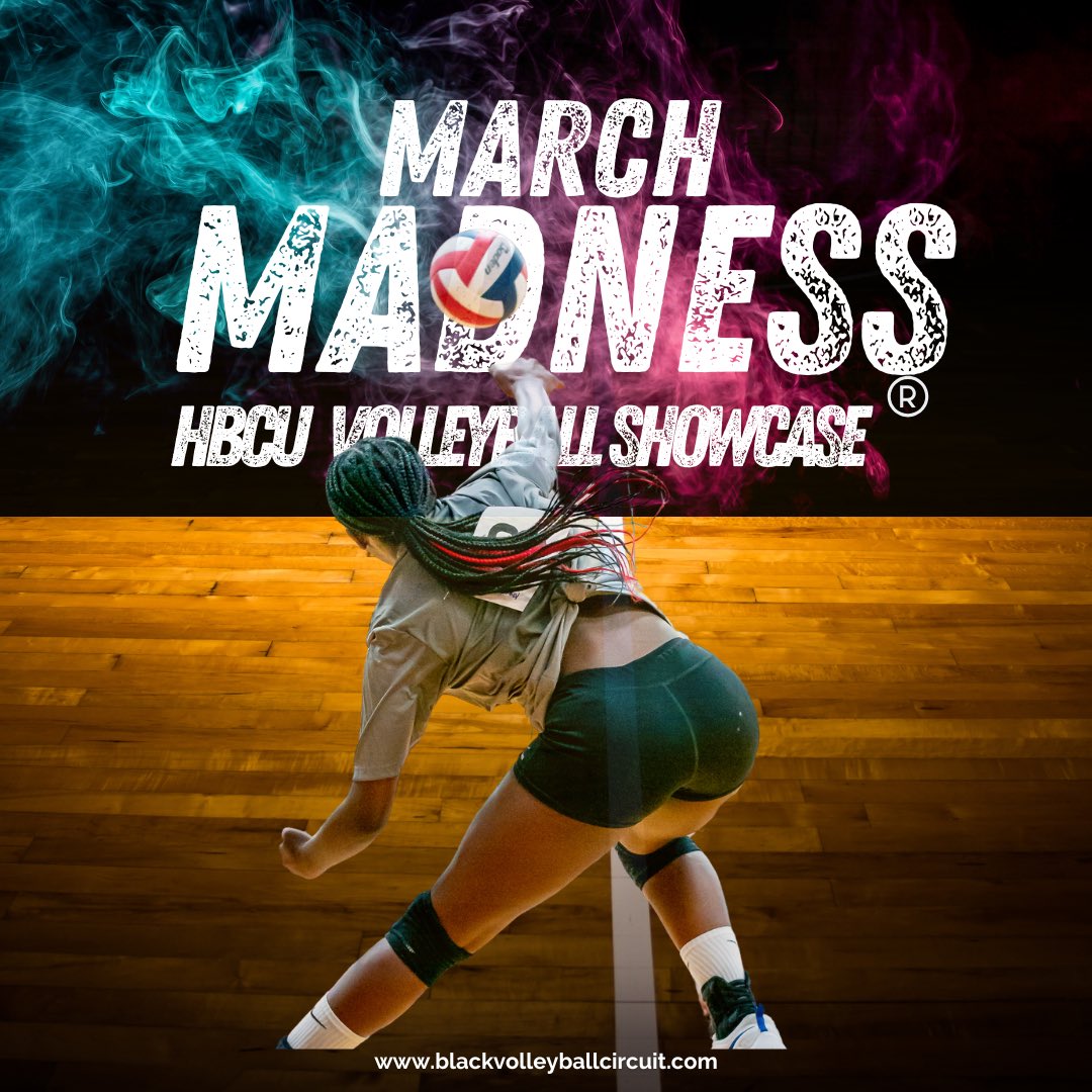 🏐🔥 March Madness is HERE! 🔥🏐

The  HBCU Volleyball Showcase® is coming up, and this is YOUR chance to get noticed by top HBCU coaches!
📅 Offer Ends: March 24
💰 Use Promo Code: “MARCH” for $50 off!
✅ Register NOW! 
Tag your teammates and spread the word!