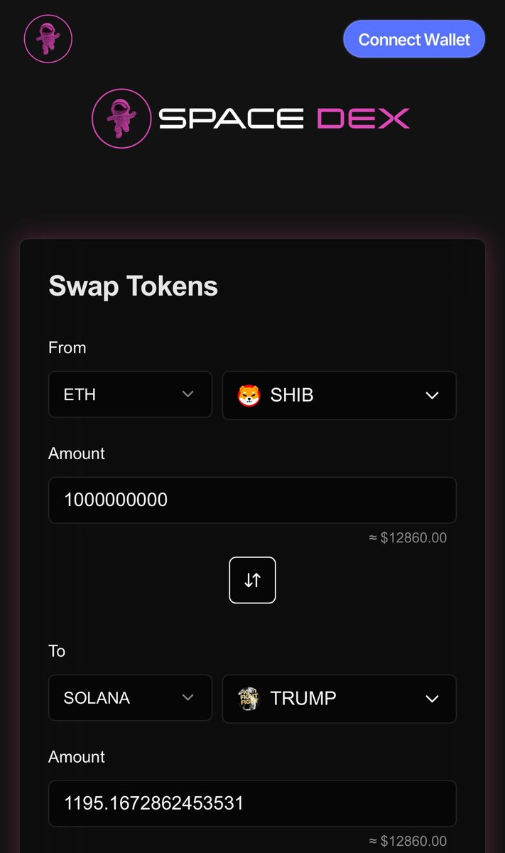 This DEX is going to be amazing for all earthlings! 👽 🫶

<a href="/_SpaceDEX/">SPACE DEX</a> 🧑‍🚀 🚀 

Coming Soon! 🪐 

$MANDOX $TRUMP $SHIB