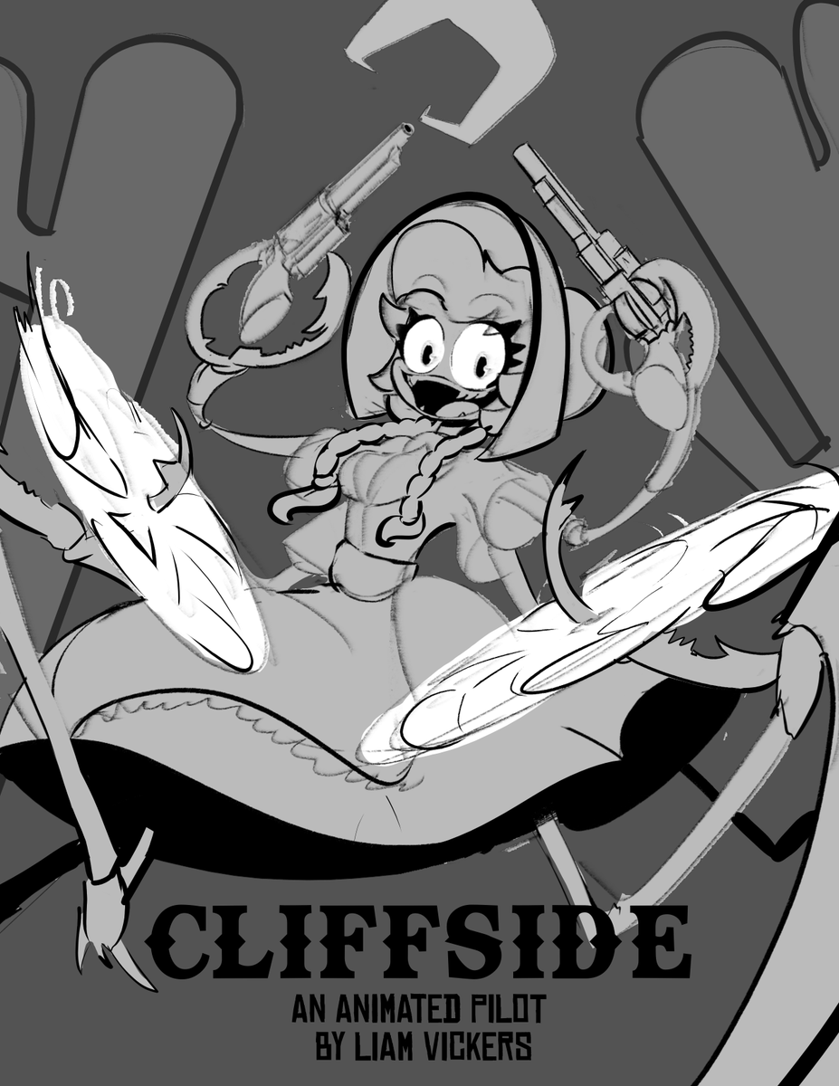 marzybarzyzzz's tweet photo. (WIP) I messed up some of her proportions but I ain't goin' back and fixing all that
#cliffside #cordie #liamvickersanimations https://t.co/rebDUn49im