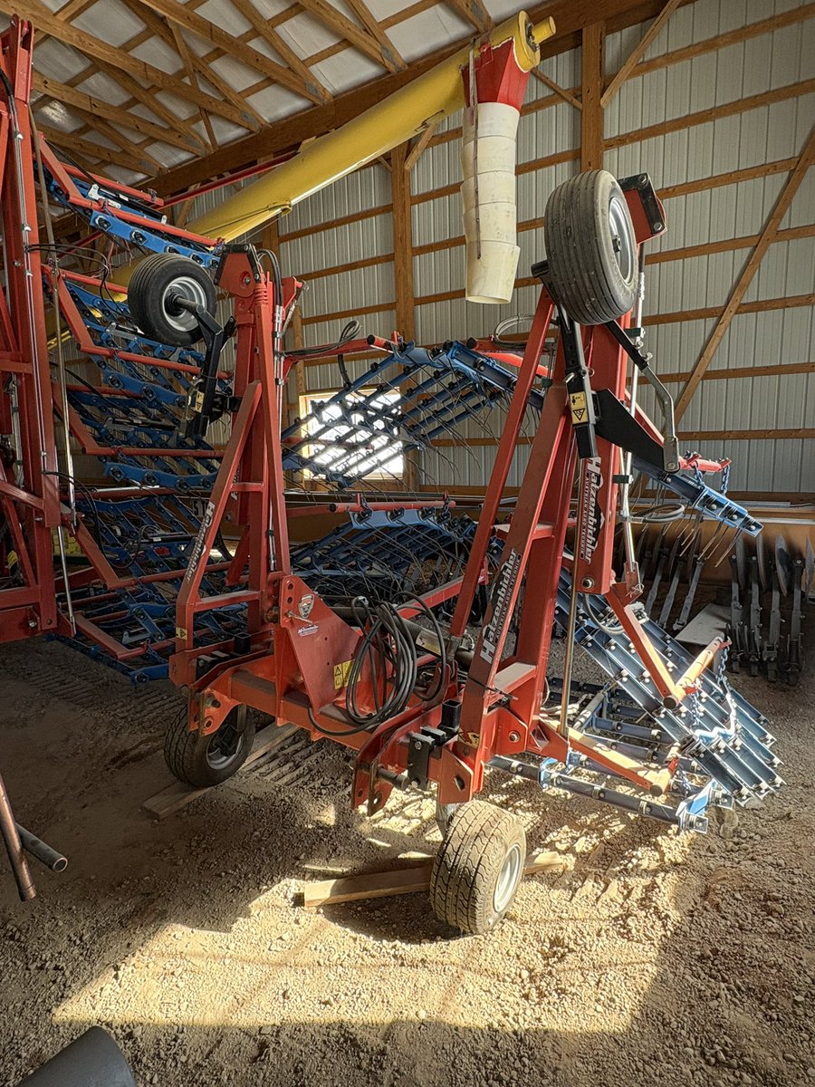 2015 Hatzenbichler 30ft tine weeder. Has less than 300 acres on it. Nice tine weeder and field ready! 17k obo located in St.Louis Michigan. 989-620-5794
