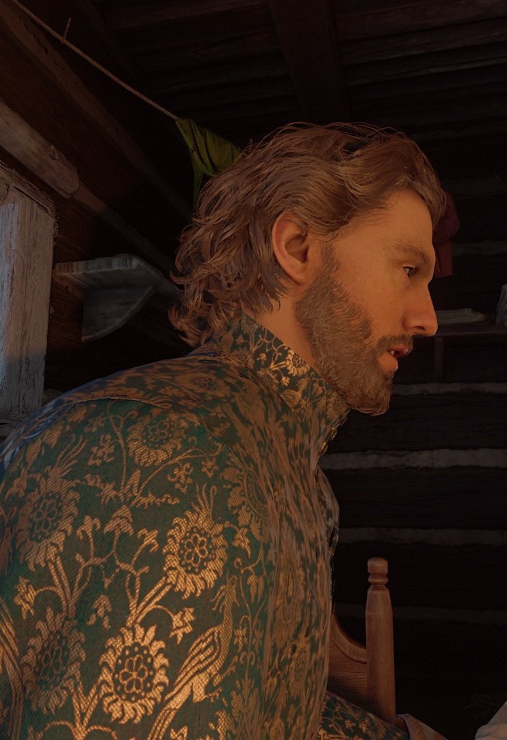 arcanegold's tweet photo. HE’S SO HANDSOOOOME 🥺 #kcd2 https://t.co/RK8RKRwS2e