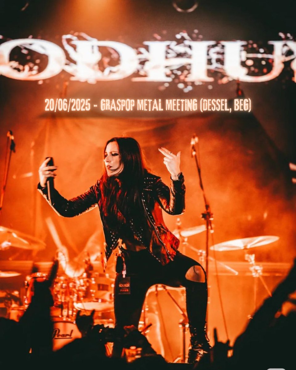 BLOODHUNTERBand's tweet photo. ✨🤘🏼NEXT SHOWS:
We are working on a new setlist for the upcoming shows, should we add some new songs? 😎
🎫 Info & Tickets ⤵️:
https://t.co/yBkWddUFW3
Where will we see you? Let us know in the comments👇🏼
📸 by 七��与阿匠 🙏🏽❤️.
#bloodhunter #nextshows #live #summerfest #music https://t.co/bOlevb7I0o