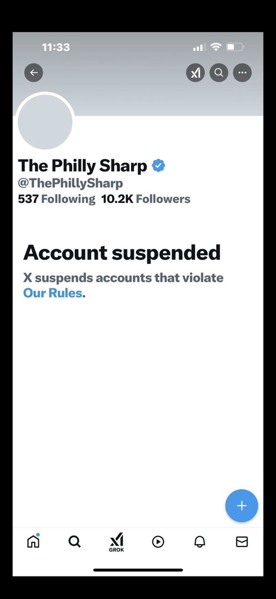 PhillySharp1's tweet image. Hey @Support can I please get any help on this? I’ve been on read only with a suspended account since March 6 without any explanation. I have gone through multiple appeals and haven’t gotten one response. I even paid for X premium several months ago which I can’t use anymore @X