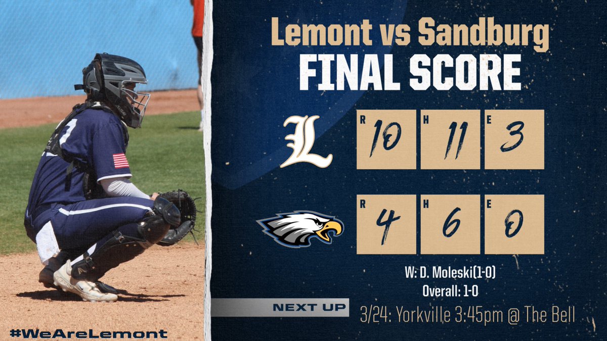 Lemont Baseball tweet media