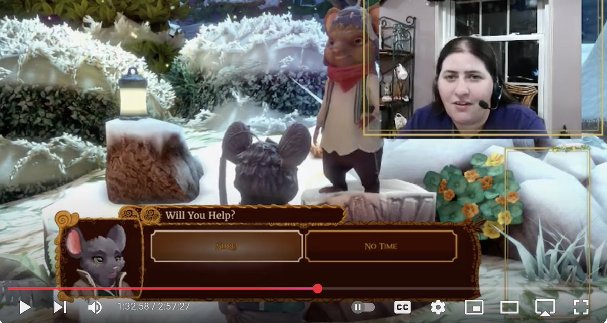 RedwallGame's tweet image. Let&apos;s Play Lost Legends of Redwall: The Scout (Act II) with Ashley Winsong.

Thanks for playing Ashley! 

bit.ly/41WDAG1

bit.ly/3Fctp2B