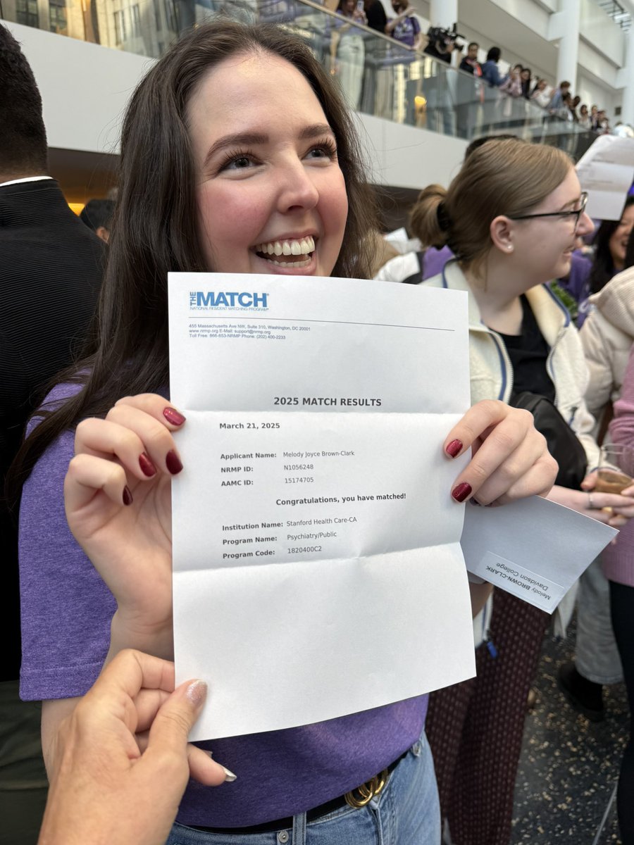 I am thrilled to share that I matched at Stanford for Psychiatry Residency in their Public and Community Psychiatry track! ❤️🌲