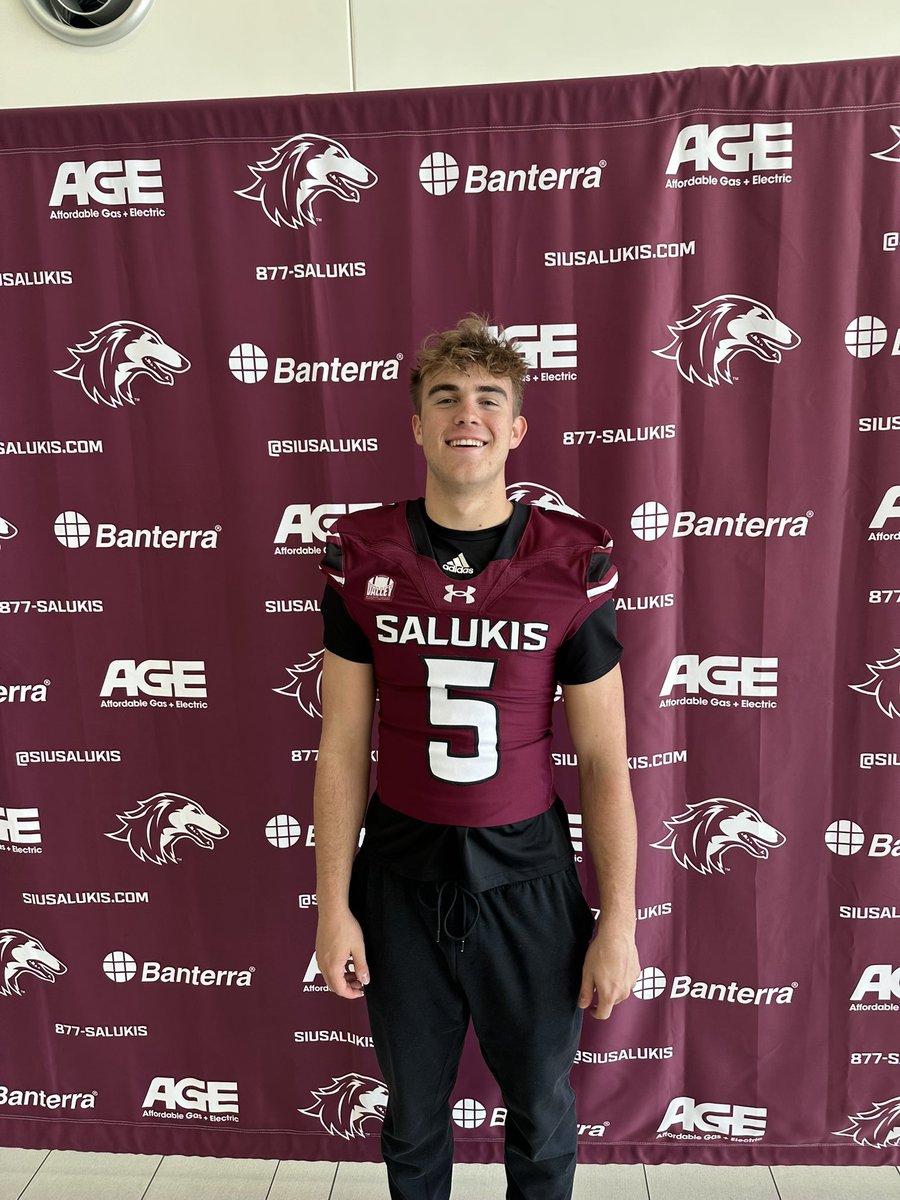 Bo Brunner (@bo_brunner7) on Twitter photo Thank you <a href="/SIU_Football/">Saluki Football</a> <a href="/CoachNGriffin/">Nate Griffin</a> <a href="/jcrain618/">Jacqueline Crain</a> <a href="/17NickHill/">Nick Hill</a> <a href="/RyanMcV21/">Ryan McVicker</a> for an outstanding Junior Day! Thank you <a href="/SIU_Football/">Saluki Football</a> <a href="/CoachNGriffin/">Nate Griffin</a> <a href="/jcrain618/">Jacqueline Crain</a> <a href="/17NickHill/">Nick Hill</a> <a href="/RyanMcV21/">Ryan McVicker</a> for an outstanding Junior Day!