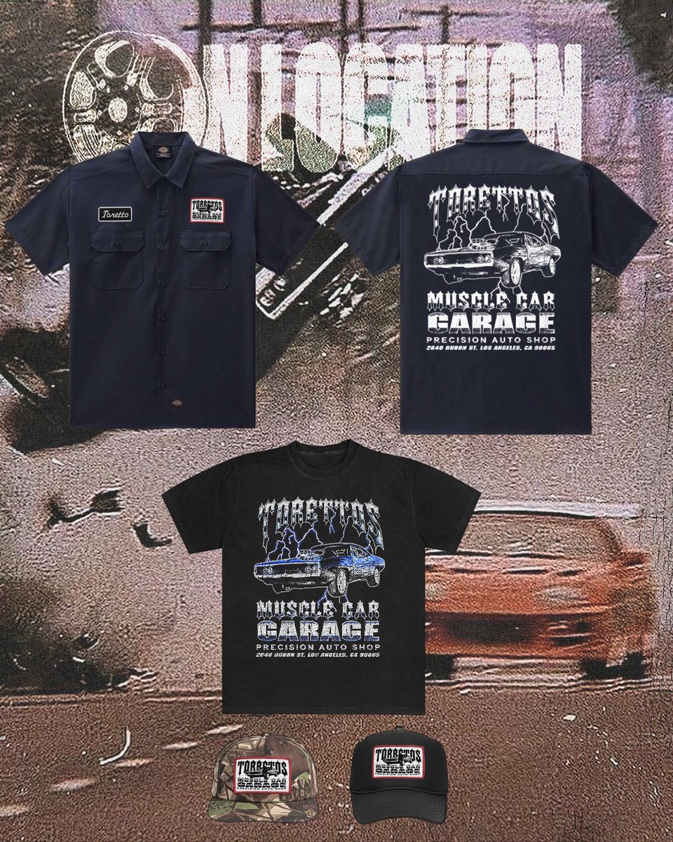 Toretto’s Muscle Car Garage

The only place in Southern California you can get a 10 second car

Available until midnight 3/23

OnLocationCloset.bigcartel.com