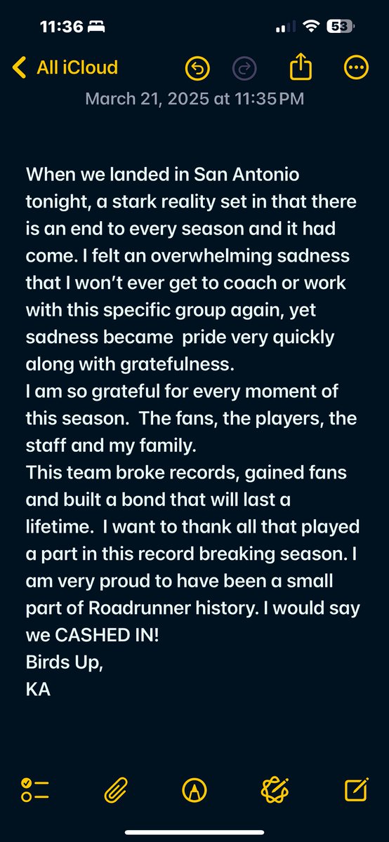 Karen Aston tweet media