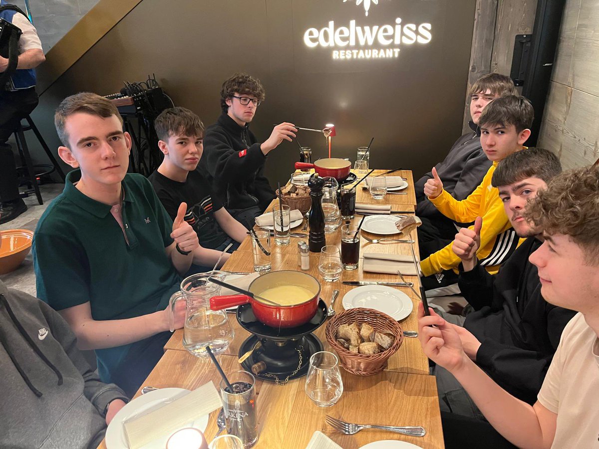 Fondue time 🫕 #BonessCERN25 <a href="/Boness_Academy/">Bo'ness Academy</a>
