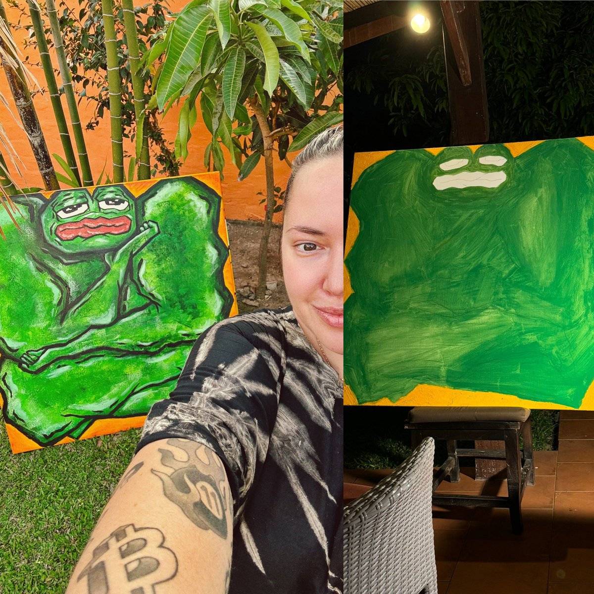 Sashachudo's tweet image. Hey! I&apos;m SASHA and this is my work 🐸🎨