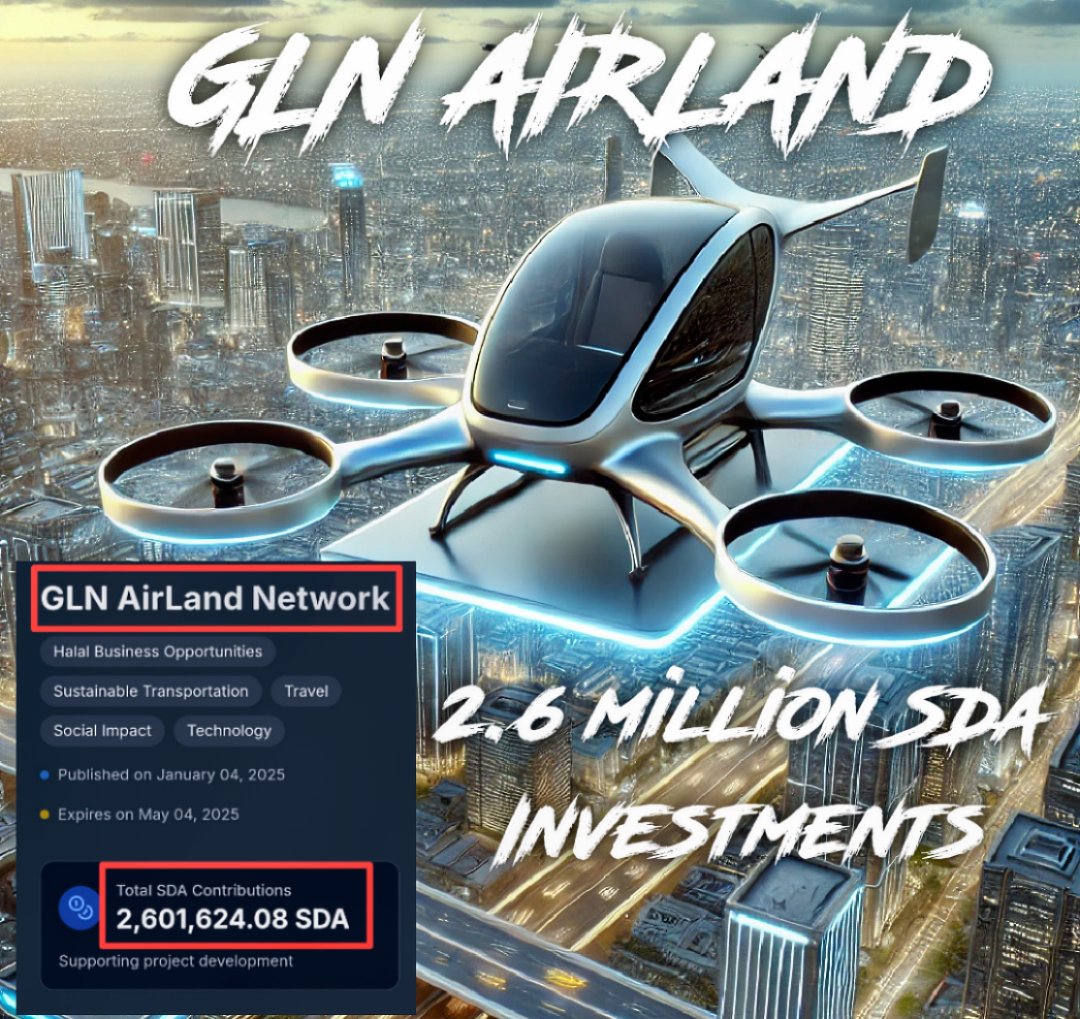 senulam007's tweet photo. 2.6 Million SDA Contributions & Counting! 🚀
We are beyond thrilled to celebrate a major milestone - 2.6 million SDA contributions on GLN AirLand Network.
✨Let’s keep growing together.
Thank you for being part of this journey!
https://t.co/0IFVyc135X
#GLNAirLand #SidraChain https://t.co/MfG0vOTCxr