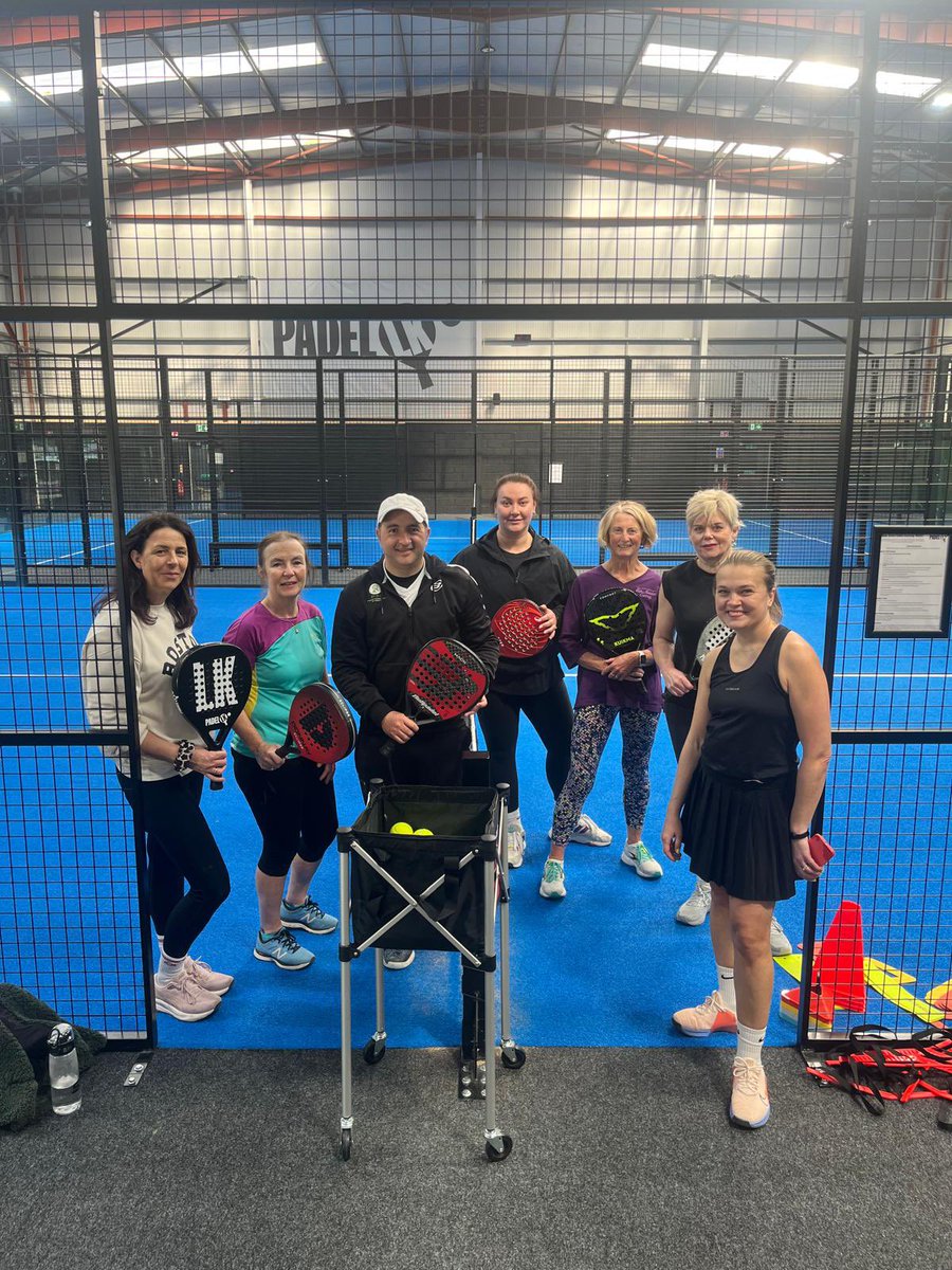 Ladies Night Coaching with Alvaro Cabello of <a href="/PadelFederation/">PADEL FEDERATION OF IRELAND</a> 🥳🎾