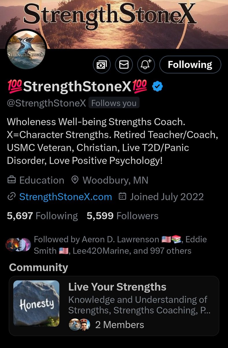 Check out <a href="/StrengthStoneX/">💯StrengthStoneX💯</a>. Repost are appreciated.
