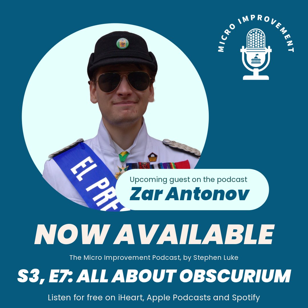 Check out our latest episode with <a href="/ObscuriumGov/">Obscurium-Gov</a>