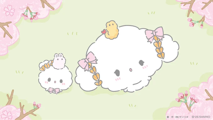 みゅっ・・!ちょっとずつ桜が咲いてきたみゅん・・#こぎみゅん #桜 
