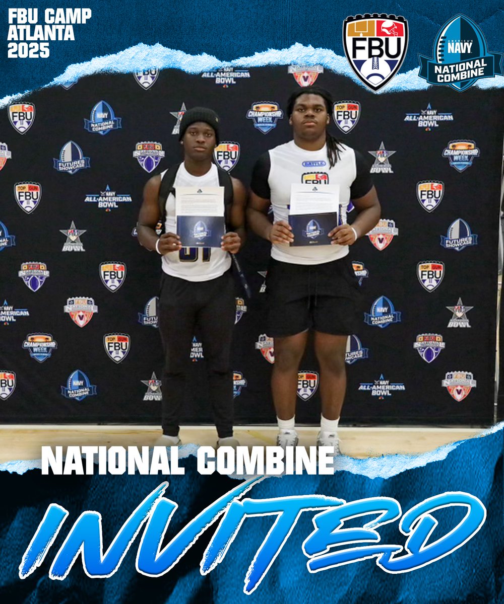 Football University (@fbucamp) on Twitter photo HEADED TO THE DOME ๐
Congrats to Jadan Lowe and Lawrence Martin on securing the Golden Ticket to the 2025 National Combine in San Antonio at FBU Atlanta ๐โญ๏ธ
#FBU #ElevateYourGame
footballuniversity.org
<a href="/LoweJadan/">Jadan Lowe</a>
<a href="/L4wrenceMII/">Lawrence Martin II</a>
<a href="/Battle/">Battle Sports</a>
<a href="/Gatorade/">Gatorade</a> HEADED TO THE DOME ๐
Congrats to Jadan Lowe and Lawrence Martin on securing the Golden Ticket to the 2025 National Combine in San Antonio at FBU Atlanta ๐โญ๏ธ
#FBU #ElevateYourGame
footballuniversity.org
<a href="/LoweJadan/">Jadan Lowe</a>
<a href="/L4wrenceMII/">Lawrence Martin II</a>
<a href="/Battle/">Battle Sports</a>
<a href="/Gatorade/">Gatorade</a>