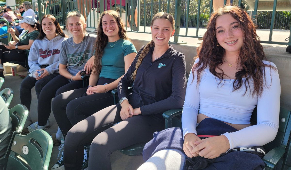 Batbusters2728's tweet photo. Just a few Batbusters taking in the USF game today. Go Bulls!!!! https://t.co/QXZXL0HOtx