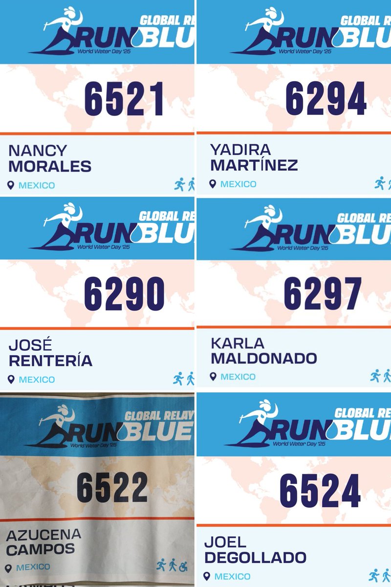 NanckyQueen's tweet photo. #WorldWaterDay #WorldWaterDay2025 #WorldWaterRelay #running #Together #run #runblue ๐ซถ๐ผ Solo puedo decir a todos #Gracias ๐๐ผpor su apoyo, x los #kms y por su gran esfuerzo. #lovethis #GoRunners๐๐ผ @minaguli #done ๐ค๐ผ๐ค๐ผ https://t.co/U9OKb2BSOZ