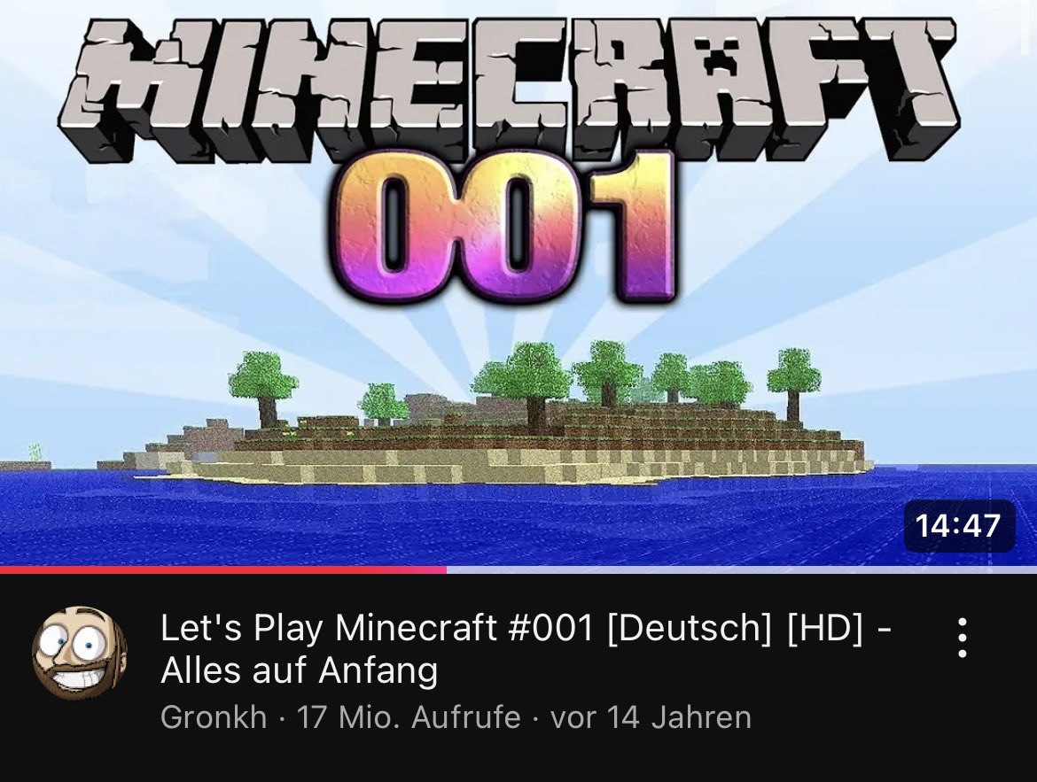 leaahphina's tweet photo. Papa: “Warum hat Gronkh eine Stimme im Minecraft Film?” https://t.co/CnBLjTLyMI