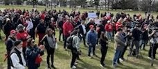 Tom_Suozzi's tweet photo. Union Strong!

Today, I proudly stood with Local #1049 IBEW members in their contract dispute with National Grid.

Everyone in America should believe that hard work should be rewarded with a salary that ensures enough money to buy a house, educate their children, health insurance, and a retirement free of fear.

My grandfather, a dedicated electrician with Local #3 IBEW, helped light the Empire State Building. His legacy, along with the tireless efforts of countless others, embodies the resilience and determination of hardworking Americans who deserve good wages and benefits. Let us honor their sacrifice and dedication by standing united in pursuing a brighter future for all. Together, we can make a difference!
