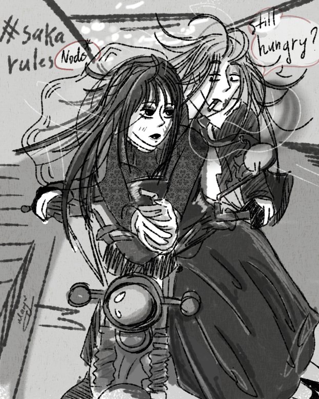 Callmemary01's tweet image. Everything can be about them fr ⚙️🔨

#SAKAMOTODAYS 
#myart