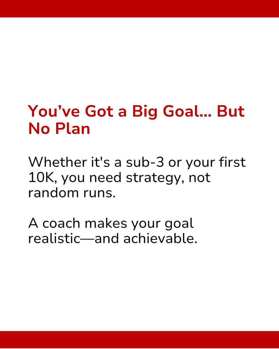 AJRunningCoach's tweet image. 🤔📉 Training stuck? Constantly guessing sessions? Always injured or burnt out?

You’ve got goals—you need a PLAN. ✅

Drop a comment or DM me ‘PLAN’ &amp;amp; see how coaching could transform your running.👇🚀

AJ

#ajrunningcoach #runningtips #runcoach

 AJRunningCoach.com