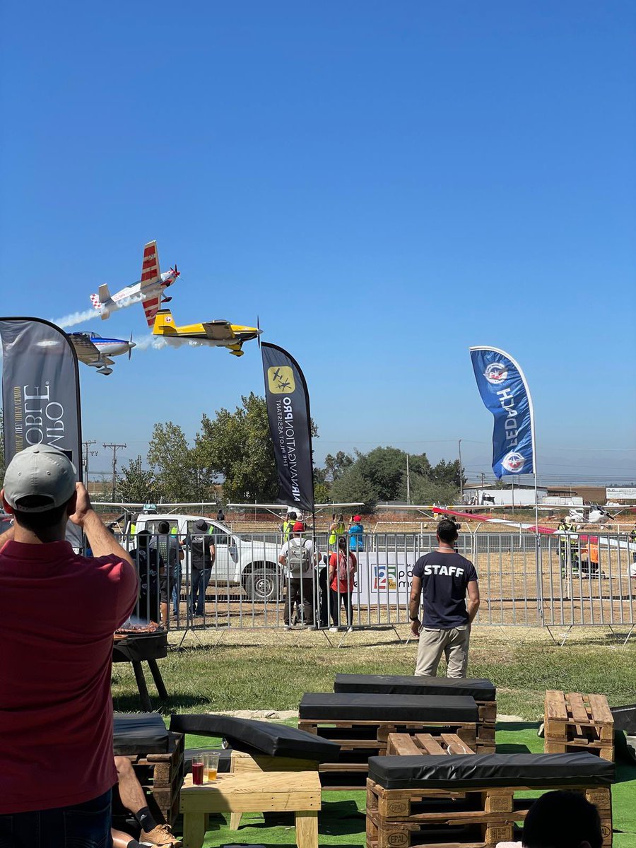 AirNavPro's tweet image. ✈️ Live from Aeroshow Talca 2025 🇨🇱
We made it to Chile! From stunning aerial performances to exciting industry connections, this event is truly a celebration of aviation. Join us at the main pilot lounge alongside @DynonAvionics and @AerocenterChile ✈️ Drop by and say hi! 👋